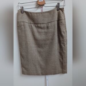 Chic Tan Pencil Skirt for Women